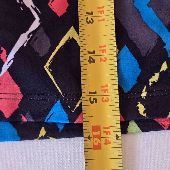 Pro Tour Womens Multi Color Diamond Pattern Golf Skort Size XL - Picture 9 of 12
